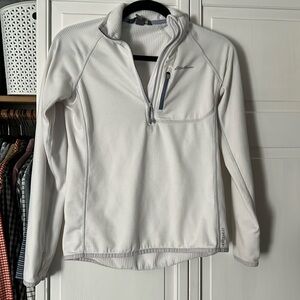 Eddie Bauer free heat quarter zip fleece lined jacket XS